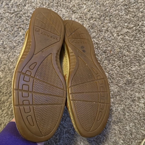 Sperry Ivyfish Metallic Cognac loafers | size 6.5 / F-7 - Picture 3 of 7